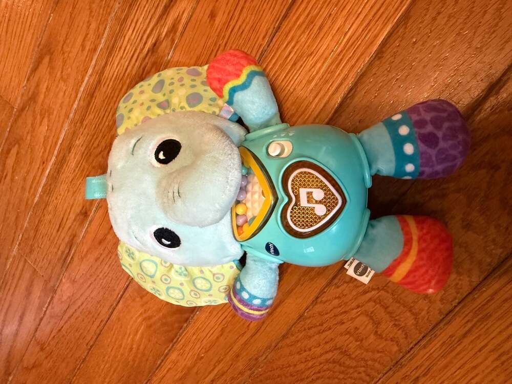 VTech Baby Cuddle and Sing Elephant Interactive Plush Toy